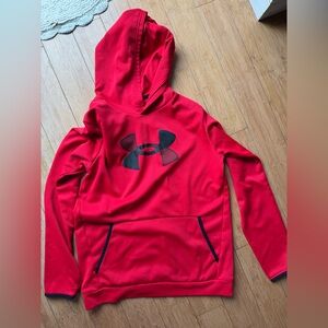 Under Armour Bold Red ColdGear Hoodie
